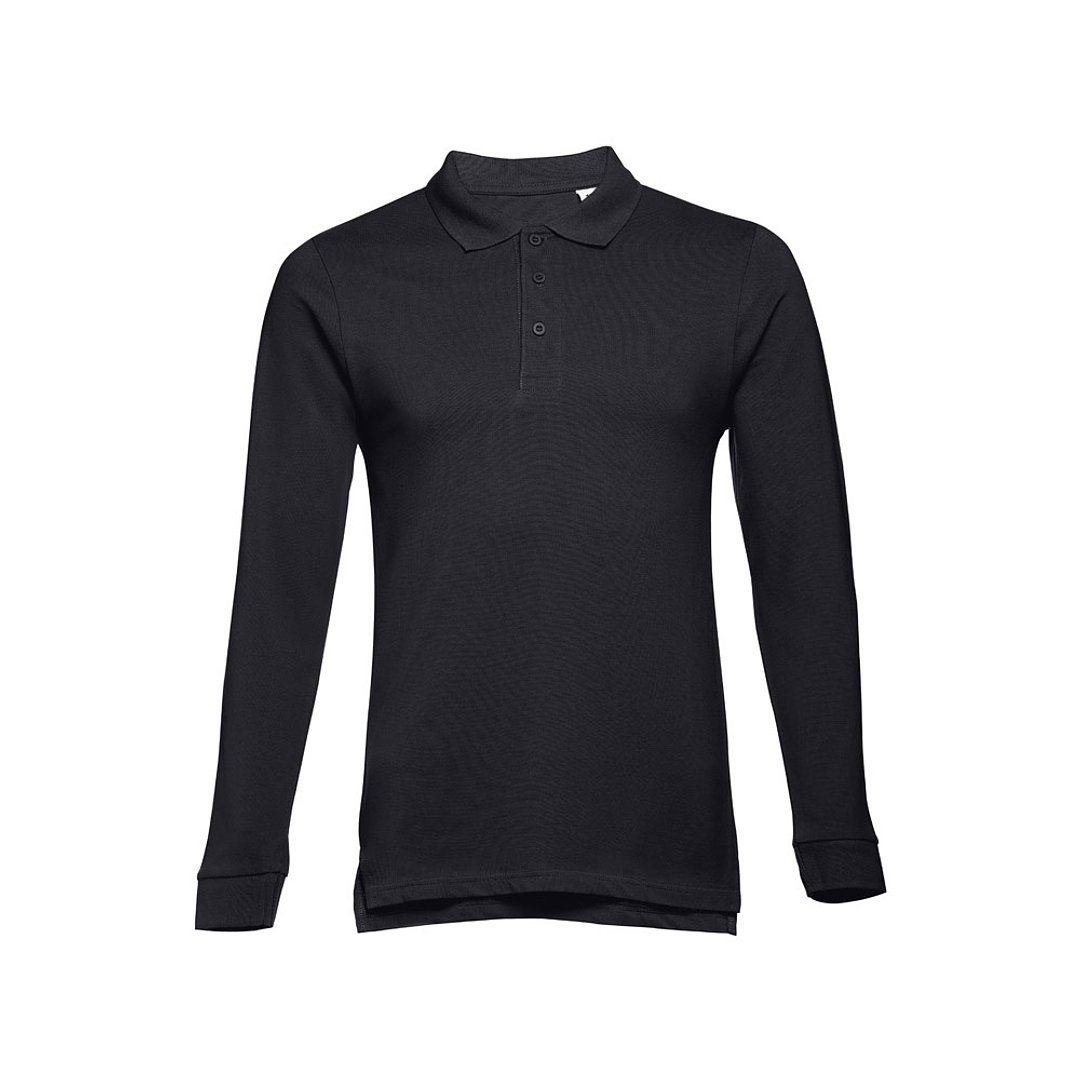 Herren Langarm-Poloshirt Noldio