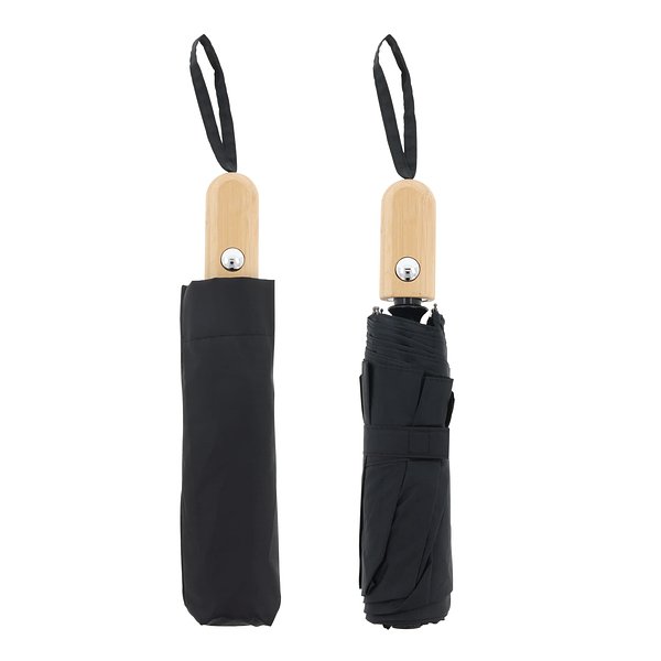 21” faltbarer Regenschirm aus R-PET -Material mit Automatiköffnung Gianie