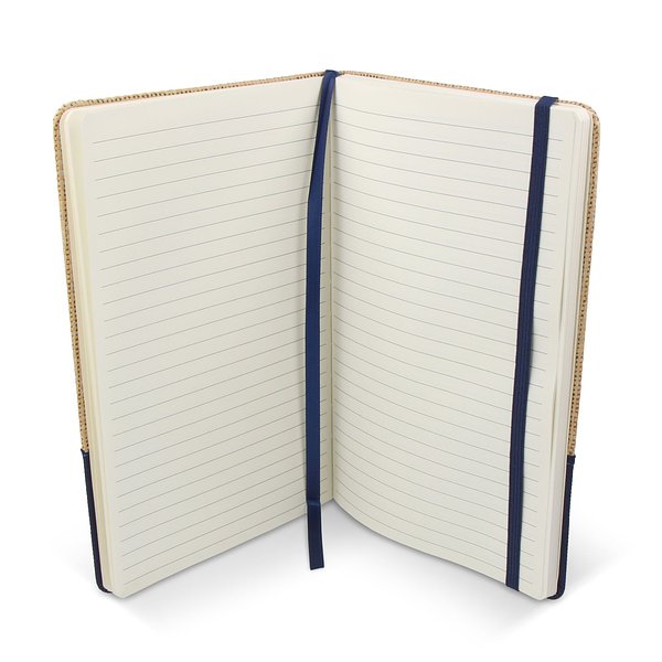 Notizbuch Jute R-PET GRS Nolfel
