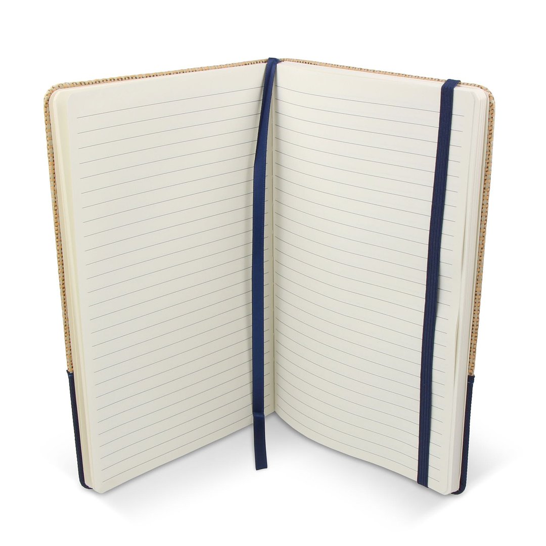 Notizbuch Jute R-PET GRS Nolfel