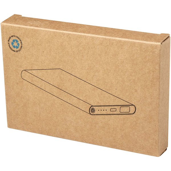 4000 mAh Type-C Powerbank aus recyceltem Aluminium - Mirg