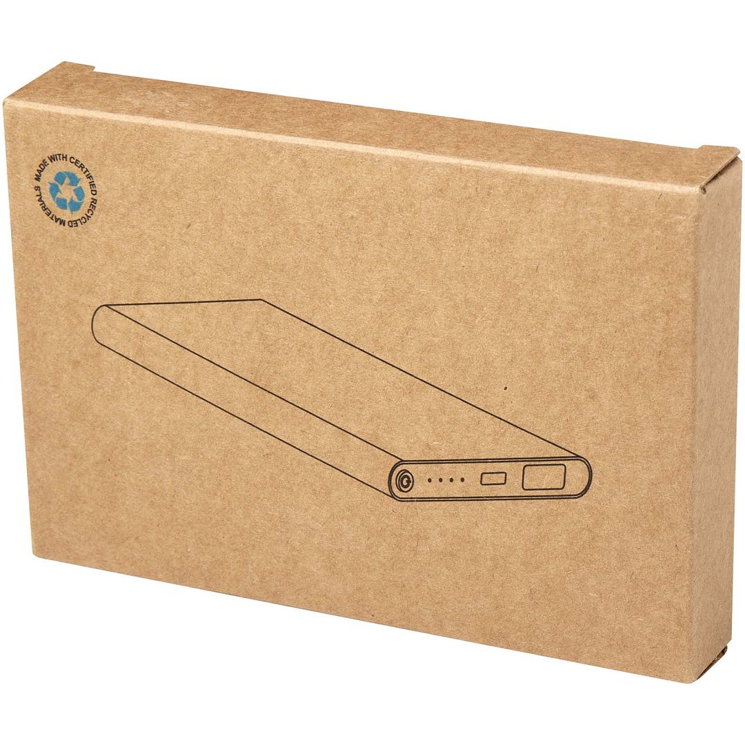 4000 mAh Type-C Powerbank aus recyceltem Aluminium - Mirg