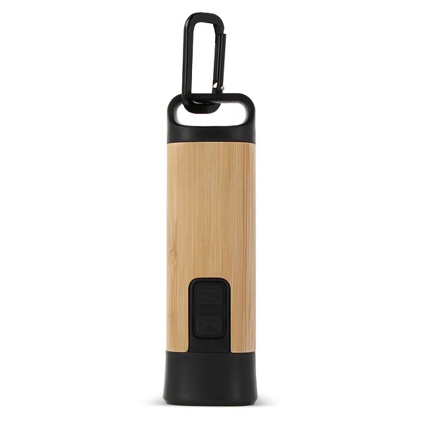 Wiederaufladbare R-ABS & Bamboo Taschenlampe Stiani