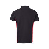 Zweifarbiges Piqué-Poloshirt (180 g/m²), kurzärmelig, aus Baumwolle (60%) und Polyester (40%) Buorli
