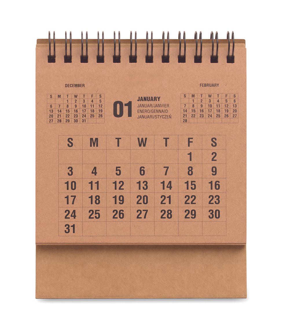 4-Jahres-Tischkalender Paluongn