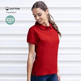 Erwachsene Frauen Farbe Polo-Shirt Idpan