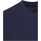 Kurzärmeliges T-Shirt V-Ausschnitt aus 200 g/m² Bio Baumwolle (OCS), unisex - Benina