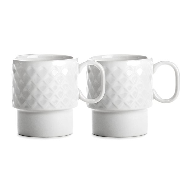 Coffee & More Kaffeebecher 2 Stück 250ml Durschat