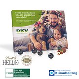 Tisch-Adventskalender Lindt „HELLO“, Inlay aus Papierfaser