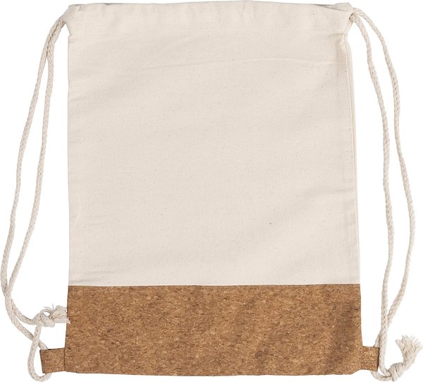 Rucksack Badritas | Baumwolle 250 g/m² | Kork | 1,2 l