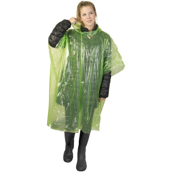 Regenponcho mit Aufbewahrungstasche aus recyceltem Kunststoff - Doli