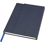 A5 Hardcover Notizbuch aus recyceltem Leder - Lütha