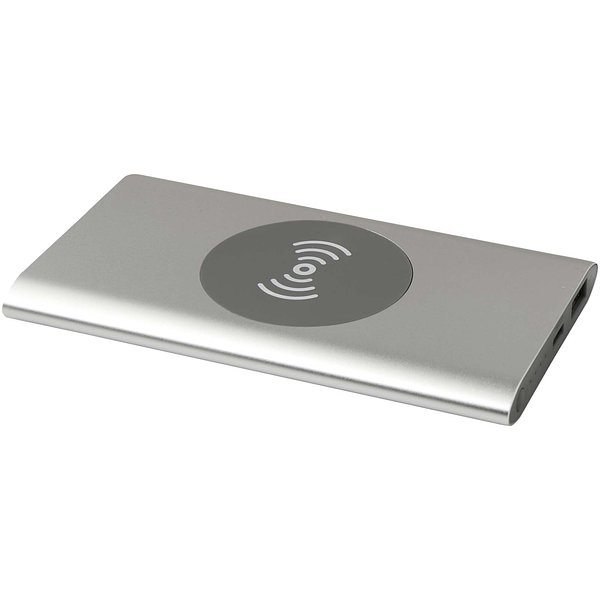 4000 mAh Typ-C kabellose Powerbank aus recyceltem Aluminium - Rudylan