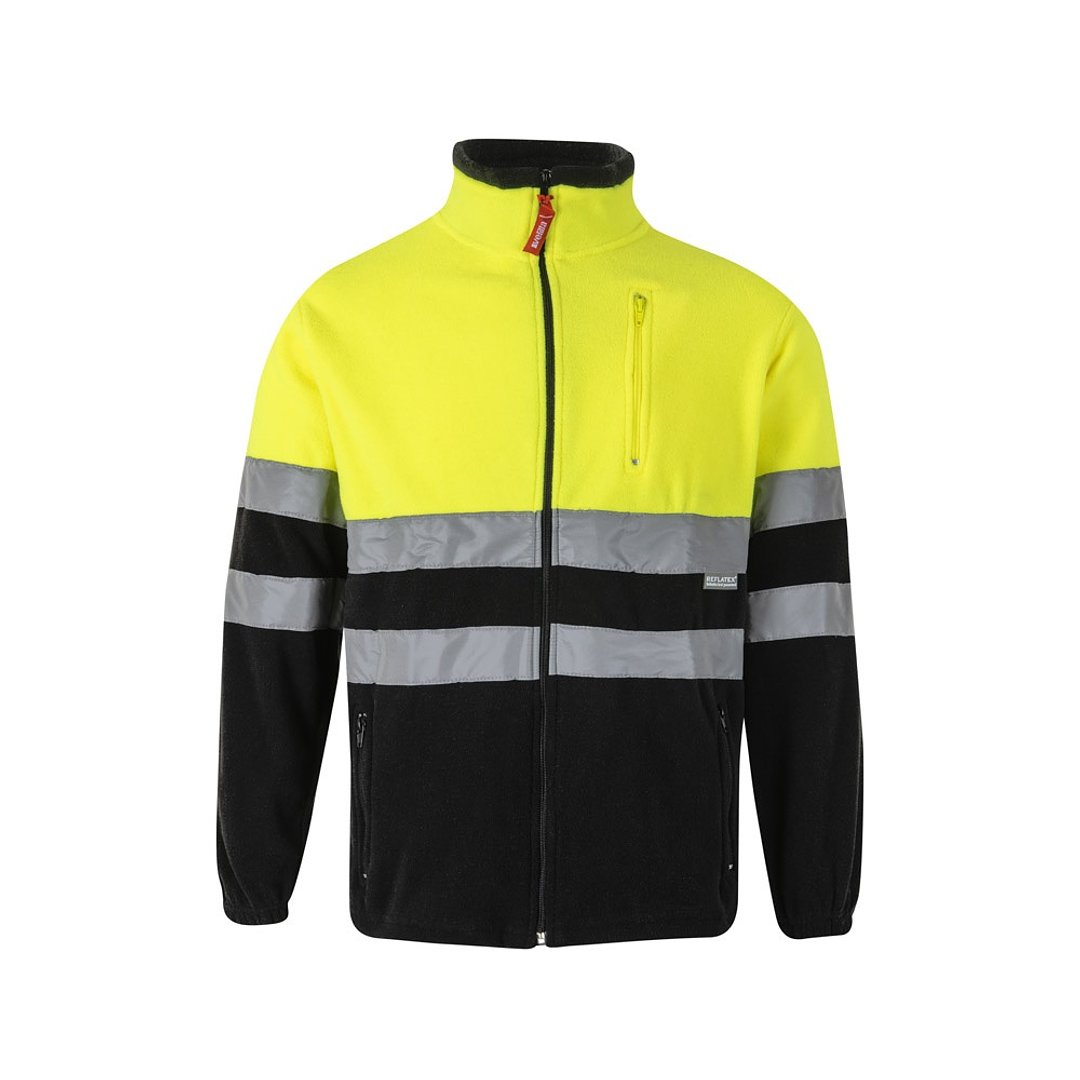 Zweifarbige Fleecejacke (280g/m²), aus Polyester (100%) Altiat