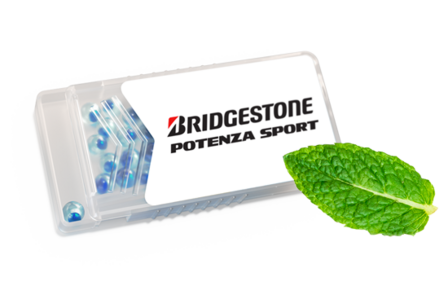 Cool Caps 40 Minzkapseln in individualisierbarer Spenderbox 