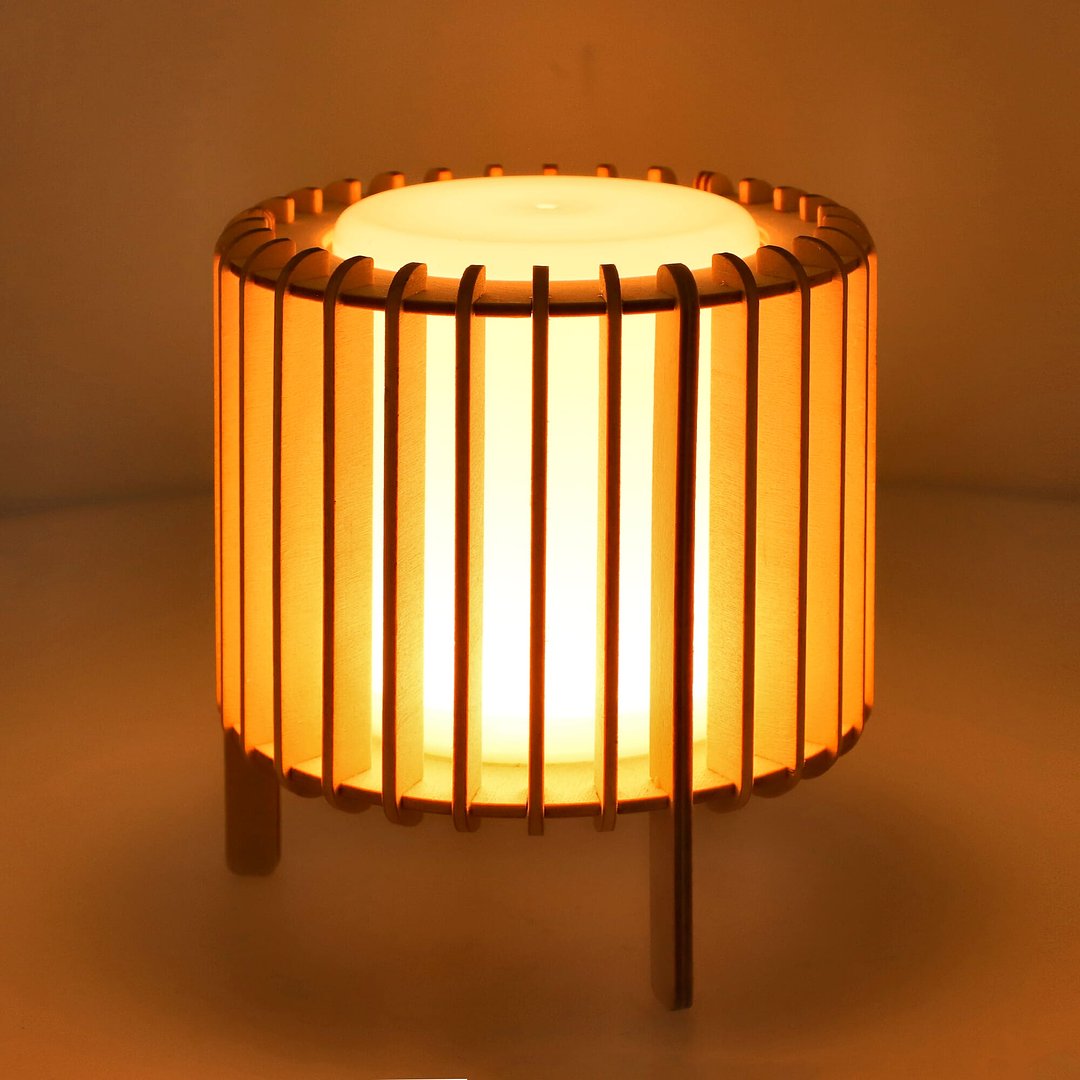 Coollux LED-Lampe Lamella Luna Badrita