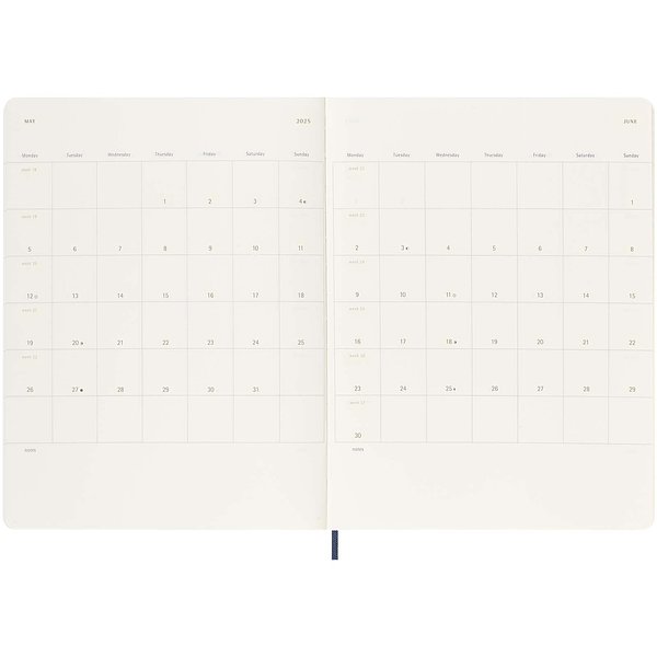 12M Softcover Wochenkalender XL - Maraingia