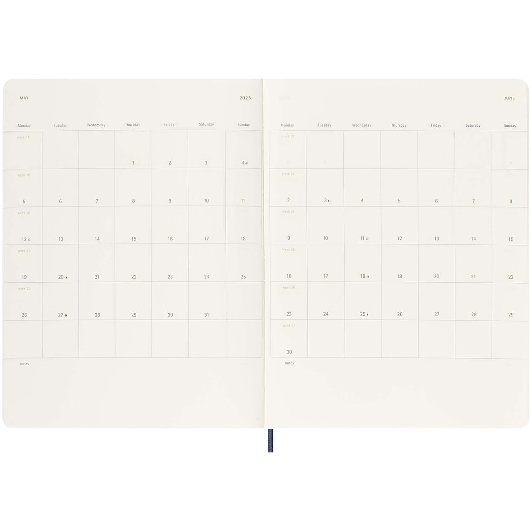 12M Softcover Wochenkalender XL - Maraingia