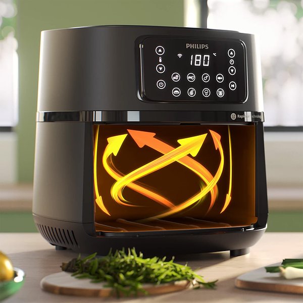 Philips Airfryer XXL Connected + Backform Benchati