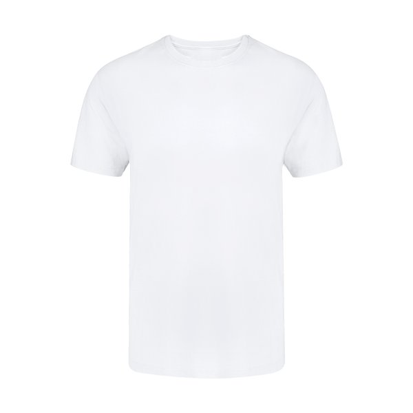 Erwachsene Weiss T-Shirt Idiyo