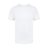 Erwachsene Weiss T-Shirt Idiyo