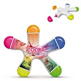 Textmarker Drop/Kleks Sarjan