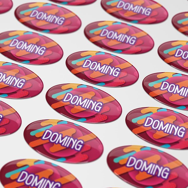 Doming Oval 40x20 mm Fadalbi