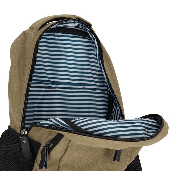 Rucksack Harper GRS aus recyceltem Baumwoll-Canvas Utzie