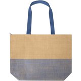 Grosse Strohpapier Tragetasche mit Reissverschluss, 21 l - Jürgin