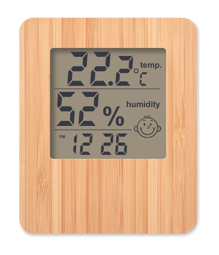 Wetterstation Bambus Jovigelix