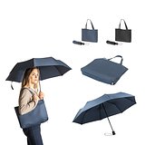 21“ faltbarer Regenschirm aus 190T Pongee mit automatischer Öffnung Steilgin