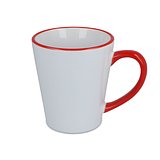 Melbourne Sublimationsbecher farbiger Rand & Henkel 350ml Jongin