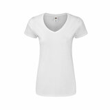 Frauen Weiß T-Shirt Ideck
