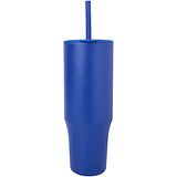 900 ml RCS-zertifizierter Isolierbecher mit Silikon Trinkhalm - Annang