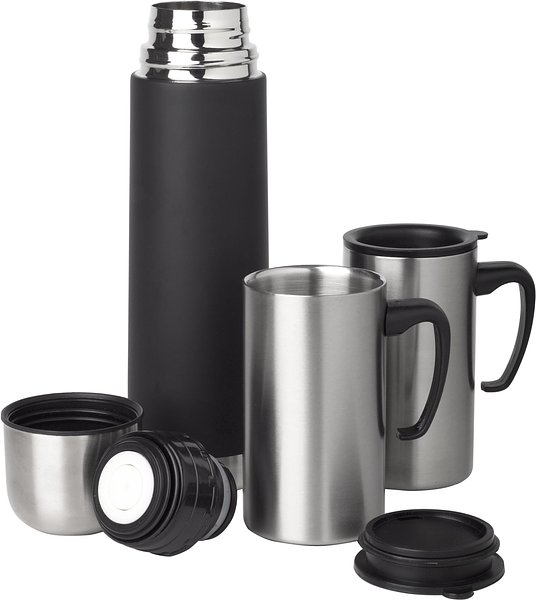 Isolierkannen-Set aus Edelstahl Uedivri