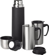 Isolierkannen-Set aus Edelstahl Uedivri