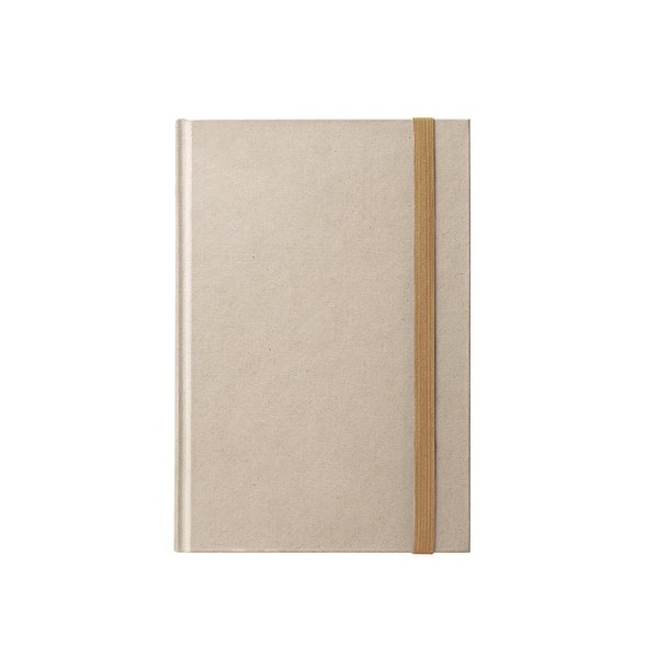 A5 Notizblock aus Zuckerrohrpapier mit linierten Seiten Annelven