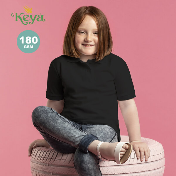 Kinder Farbe Polo-Shirt "keya"