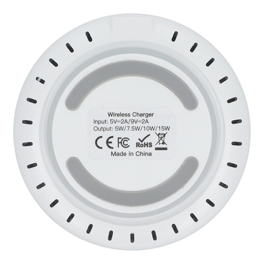 Kabelloses Schnellladegerät 15W mit LED-Anzeige Fensen