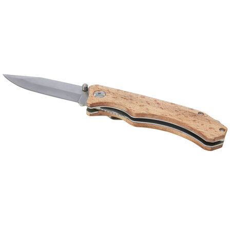 Holz-Klappmesser mit Gürtelclip - Jovia