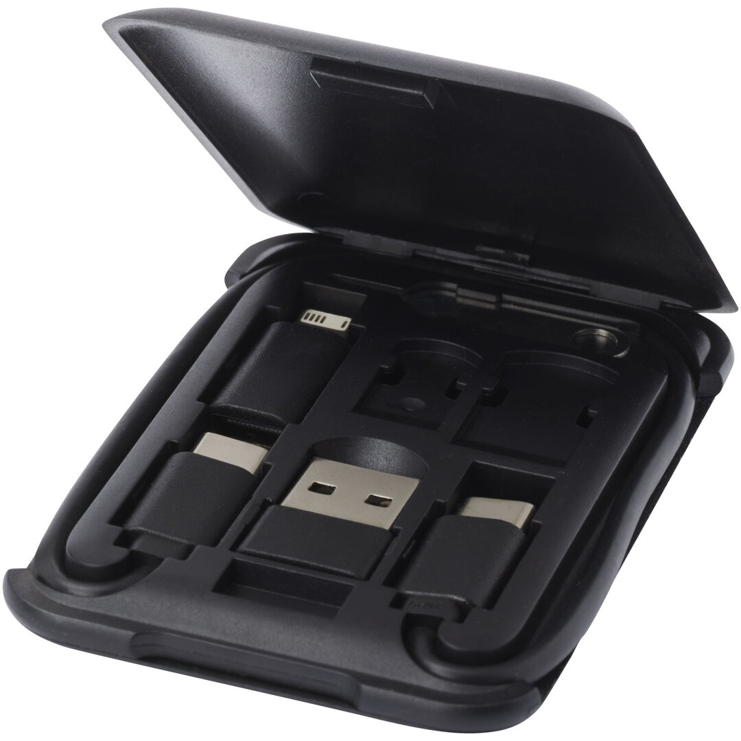 Recyceltes modulares Ladekabel mit Telefonhalterung - Buolla