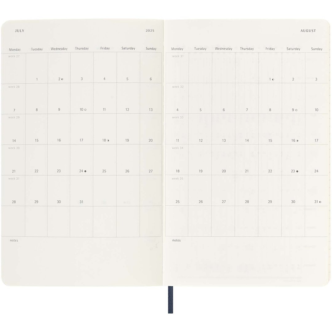 Softcover 12 Monate Wochenkalender L - Lurini
