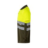 Zweifarbiges Poloshirt im Bird-Eye-Design (160g/m²) mit kurzen Ärmeln, aus Polyester (100%) Nicha