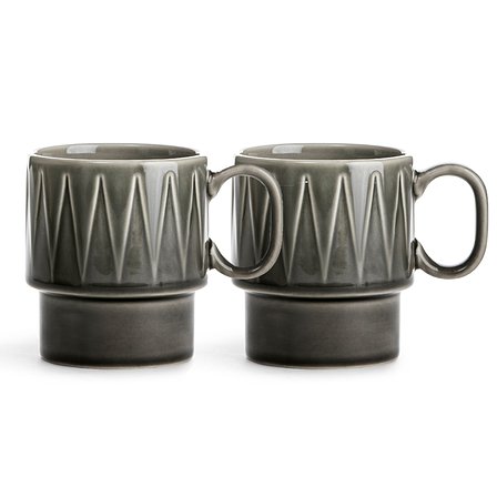 Coffee & More Kaffeebecher 2 Stück 250ml Durschat