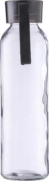 Trinkflasche Uoldivan | Glas | Farbiger Deckel | 500 ml