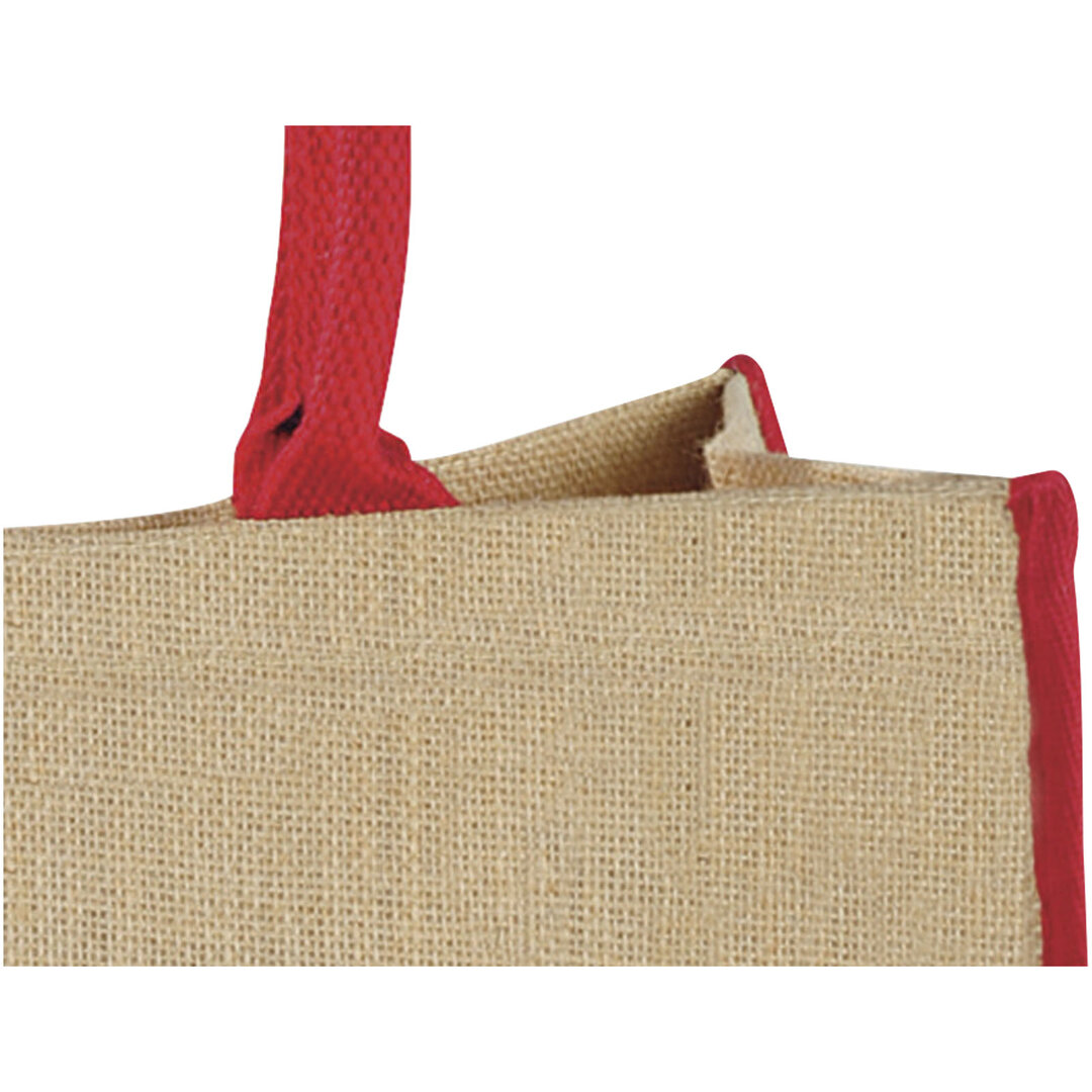 Farbige Jute Tragetasche 25L - Giuna