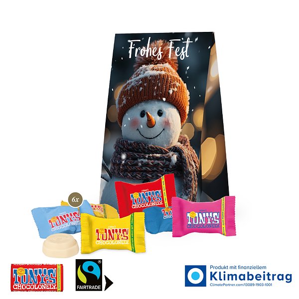 Werbetasche mit süsser Füllung