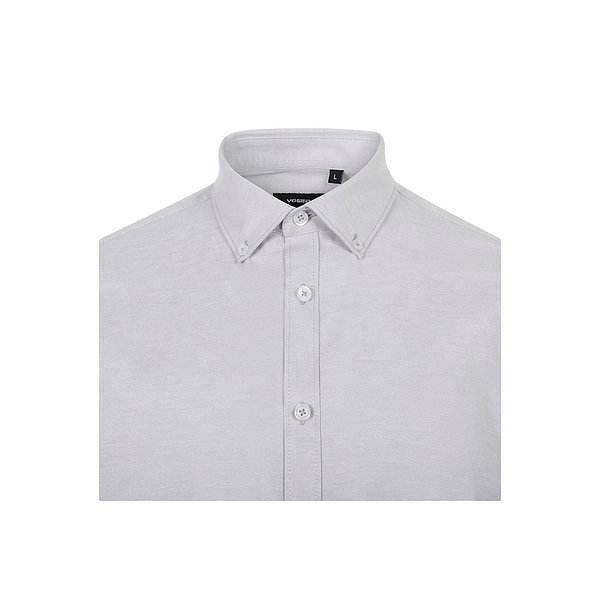 Hemd Oxford (180 g/m²) für Herren, aus Baumwolle (50 %), Polyester (45 %) und Elasthan (5 %) Gritll