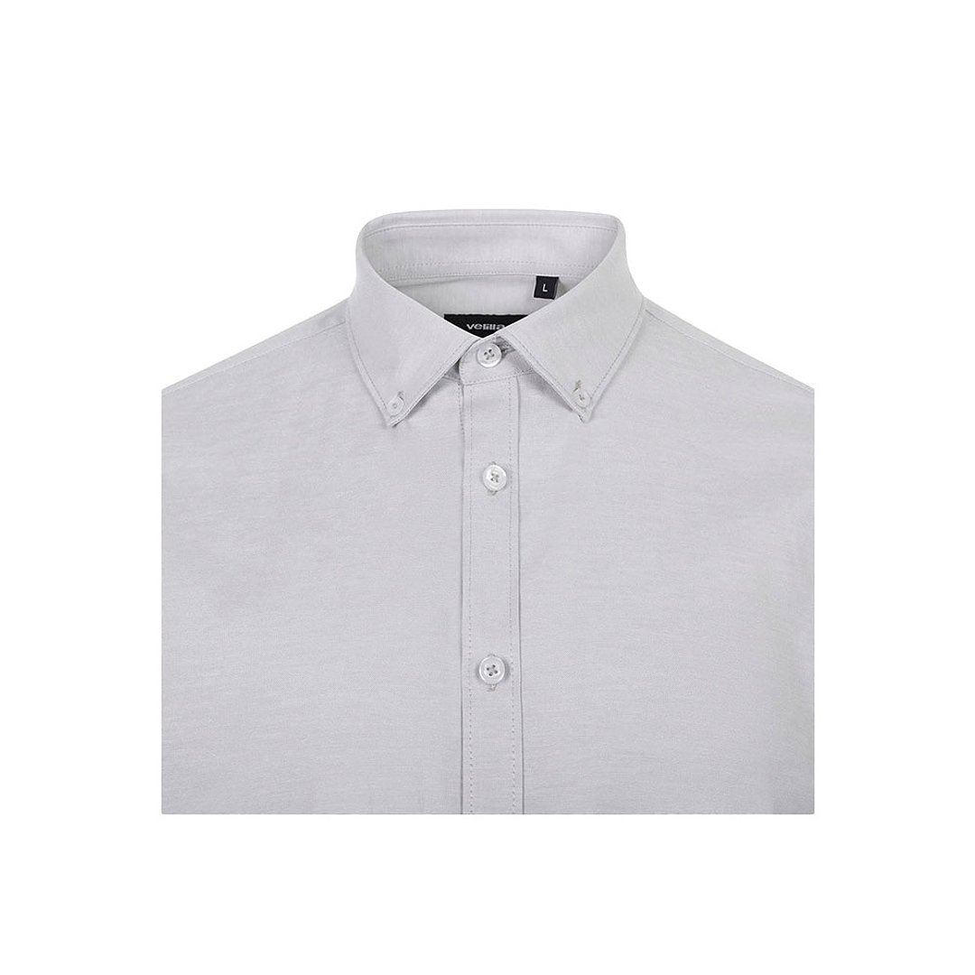 Hemd Oxford (180 g/m²) für Herren, aus Baumwolle (50 %), Polyester (45 %) und Elasthan (5 %) Gritll