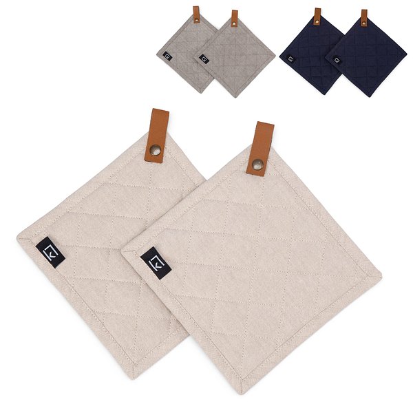 Kosta Linnewäfveri 2er-Pack Topflappen Leen